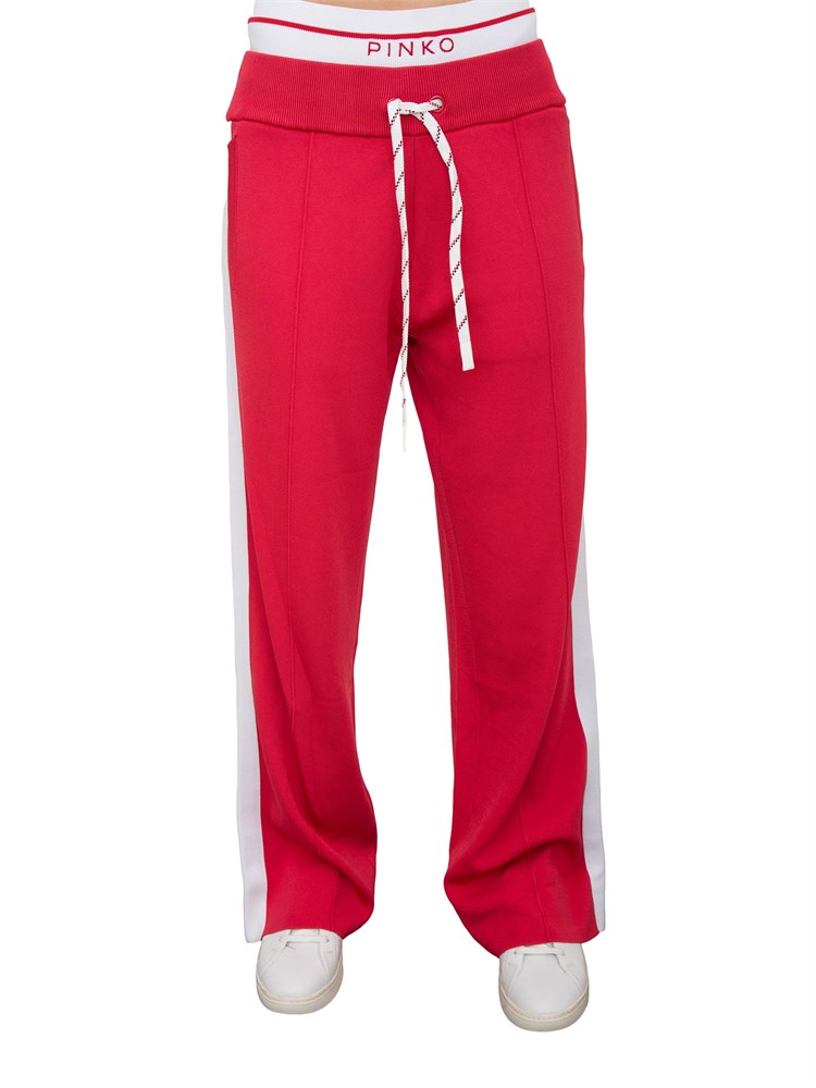 PANTALONE CASUAL PINKO ROSSO
