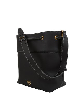 BORSA A SPALLA PINKO NERO in DONNA