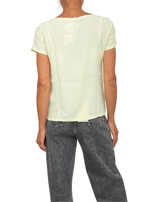 Blusa Emme Marella giallo in misto seta in DONNA
