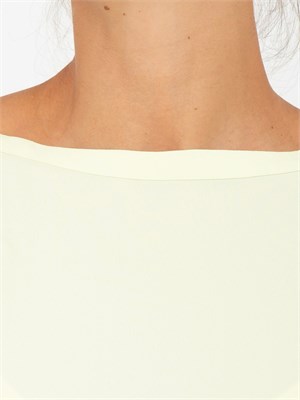 Blusa Emme Marella giallo in misto seta in DONNA