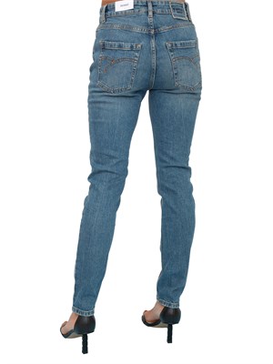 Jeans vita alta Marella in comodo cotone con lavaggio medio in DONNA