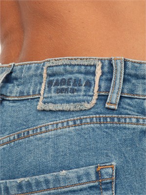 Jeans vita alta Marella in comodo cotone con lavaggio medio in DONNA