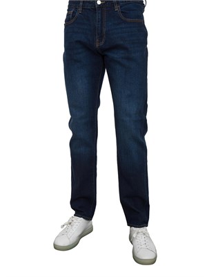 Jeans boyfriend fit cropped J16 in denim lavato in UOMO