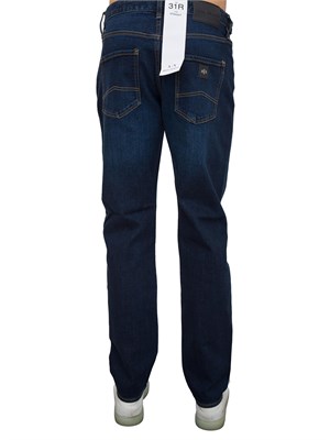Jeans boyfriend fit cropped J16 in denim lavato in UOMO