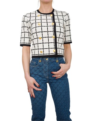 CARDIGAN ELISABETTA FRANCHI BURRO in DONNA