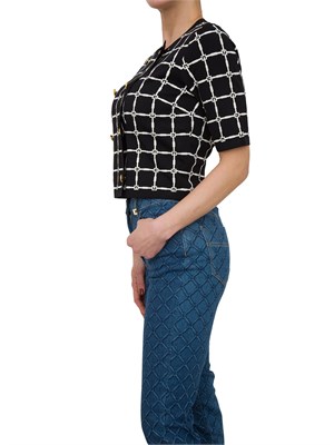 CARDIGAN ELISABETTA FRANCHI NERO in DONNA