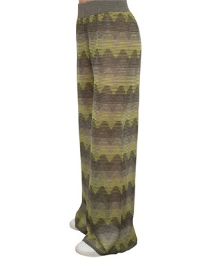 Pantalone maglia Nenette motivo onda in DONNA