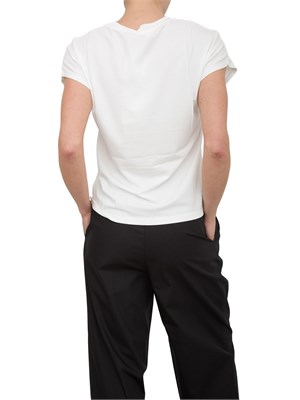 T-shirt over Fracomina con logo a contrasto in DONNA