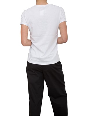 T-shirt con applicazioni gioiello Fracomina bianco in DONNA