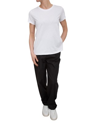 T-shirt con bande sui lati Fracomina bianco in DONNA