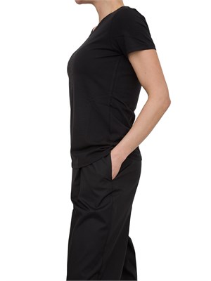 T-SHIRT FRACOMINA NERO in DONNA