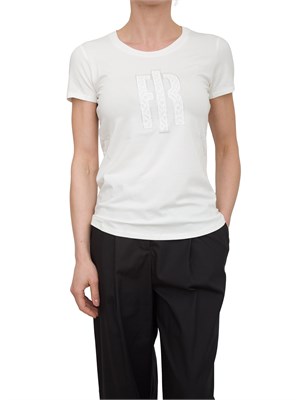 T-shirt regular Fracomina bianco in DONNA
