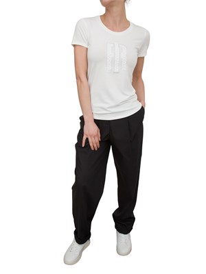 T-shirt regular Fracomina bianco in DONNA