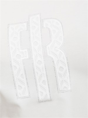 T-shirt regular Fracomina bianco in DONNA