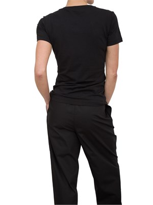 T-shirt con strass Fracomina nero in DONNA