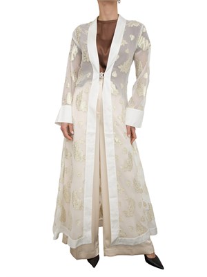 Kaftano Fracomina regular lungo con lurex in DONNA