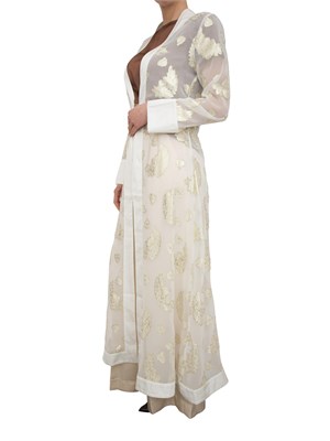 Kaftano Fracomina regular lungo con lurex in DONNA