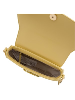 Borsa a tracolla Twinset ‘Brera’ con apertura Oval T giallo in DONNA