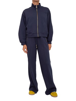 Tuta completa Twinset in cotone blu in DONNA
