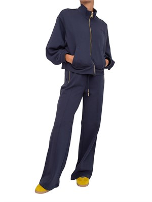 Tuta completa Twinset in cotone blu in DONNA