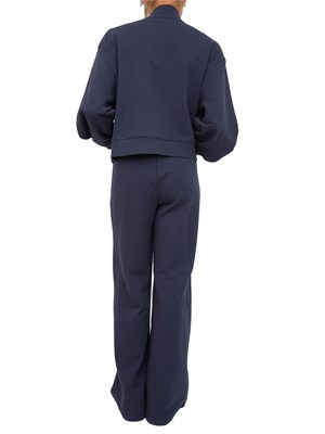 Tuta completa Twinset in cotone blu in DONNA
