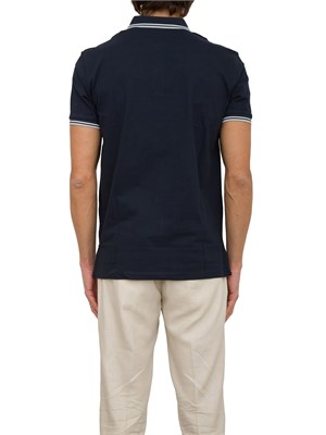 Polo Peuterey in piqué di cotone stretch in UOMO