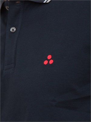 Polo Peuterey in piqué di cotone stretch in UOMO