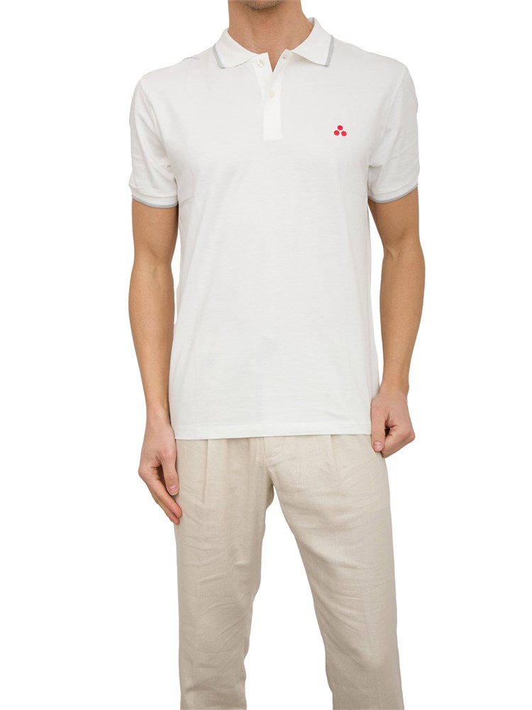Polo Peuterey in piqué di cotone stretch