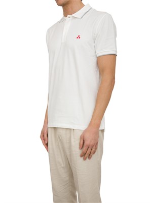 Polo Peuterey in piqué di cotone stretch in UOMO