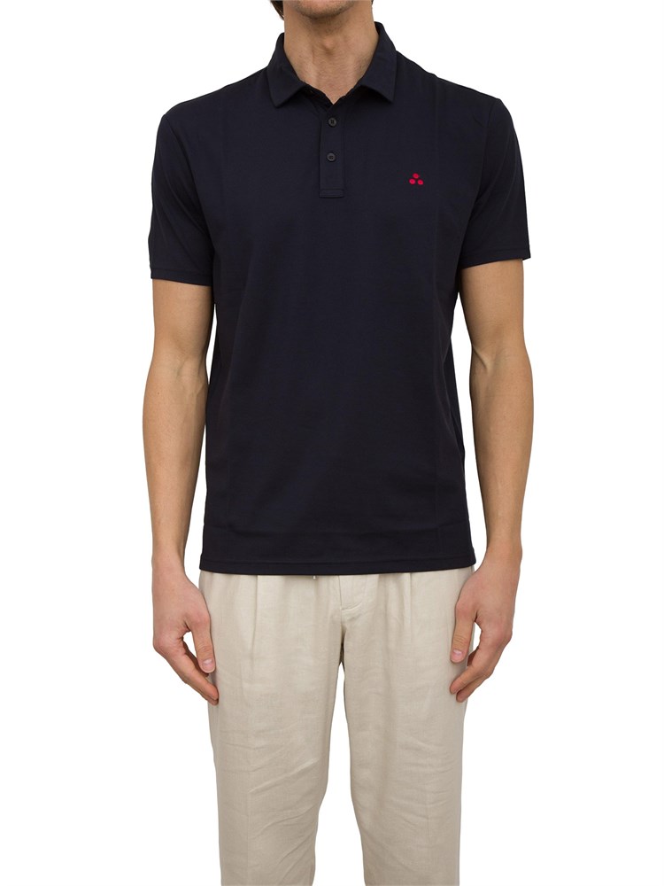 Polo Peuterey in piqué di cotone stretch