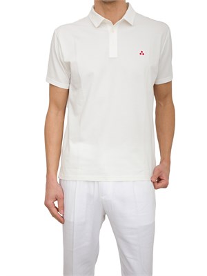 Polo Peuterey in piqué di cotone stretch in UOMO