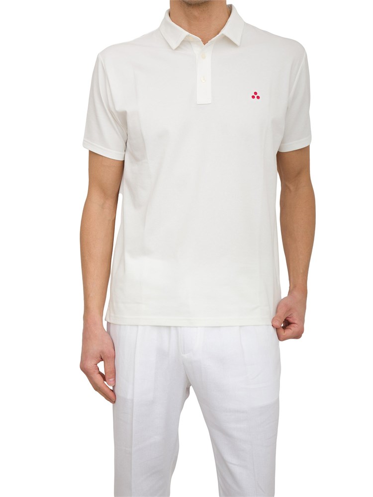Polo Peuterey in piqué di cotone stretch