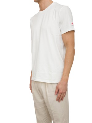 T-shirt Peuterey in cotone stretch e logo stampato in UOMO