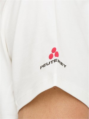 T-shirt Peuterey in cotone stretch e logo stampato in UOMO