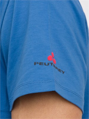 T-shirt Peuterey in cotone stretch e logo stampato in UOMO