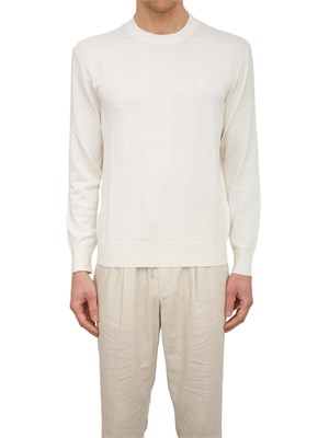 Maglia A.X. con logo ricamato bianco in UOMO