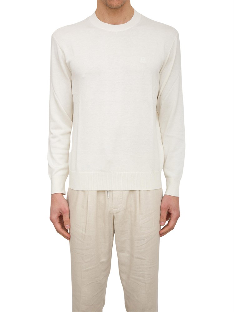 Maglia A.X. con logo ricamato bianco