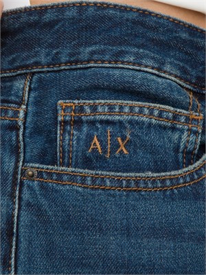 Jeans A.X. carrot fit in denim di cotone in UOMO