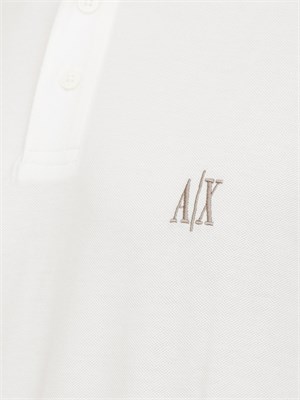 Polo a maniche corte A.X. in cotone in UOMO