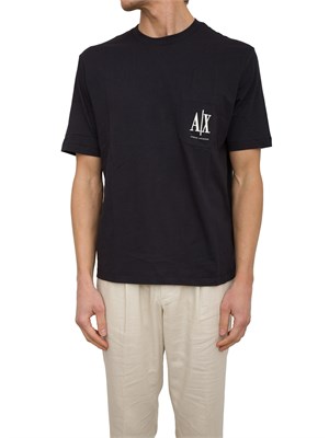 T-shirt regular fit A.X. con taschino in UOMO