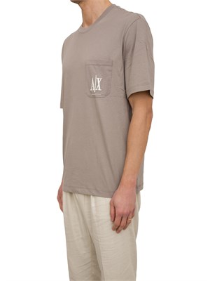 T-shirt regular fit A.X. con taschino in UOMO