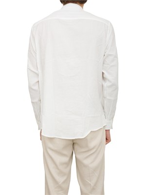 Camicia regular fit in cotone yarn dyed in UOMO
