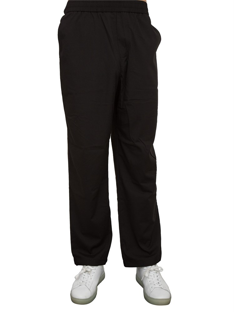 Pantaloni over in tessuto poly