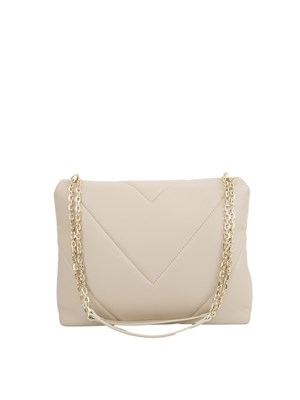 Borsa Patrizia Pepe Crossbody Fly Padded beige in DONNA