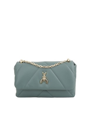 Borsa Patrizia Pepe Fly Puffy azzurro in DONNA