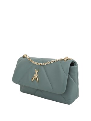 Borsa Patrizia Pepe Fly Puffy azzurro in DONNA