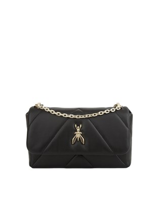 Borsa Patrizia Pepe Fly Puffy nero in DONNA