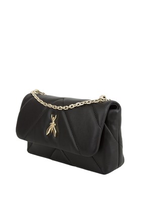 Borsa Patrizia Pepe Fly Puffy nero in DONNA