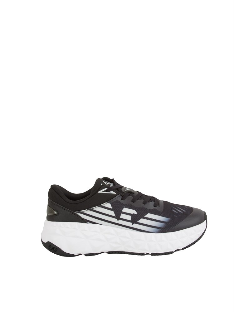 Sneakers uomo nere Emporio Armani suola volume bold