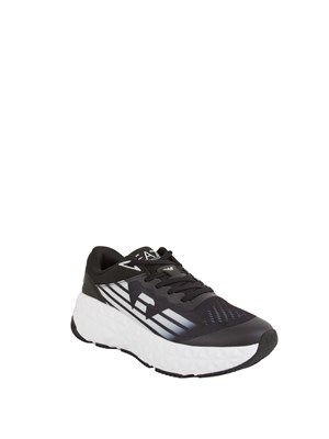 Sneakers uomo nere Emporio Armani suola volume bold in UOMO